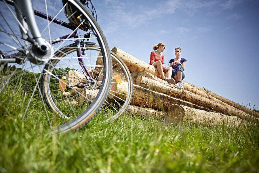 Radeln auf dem Albtäler-Radweg