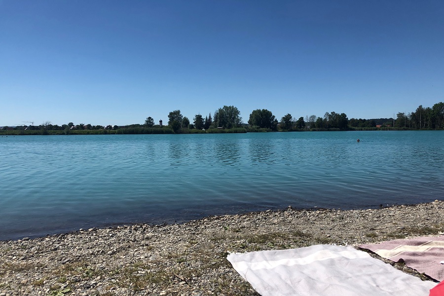 Ersingen Baggersee; Badeseen