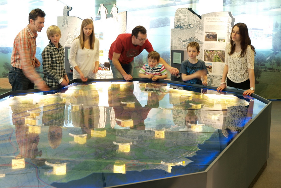 Erlebniswelt Grundwasser Langenau; Geopark Infostelle Langenau