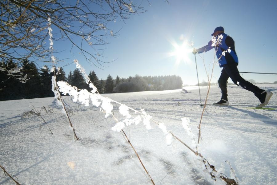 Wintersport auf der Laichinger Alb