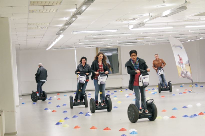 SEGWAY-Indoor-Parcours Ehingen