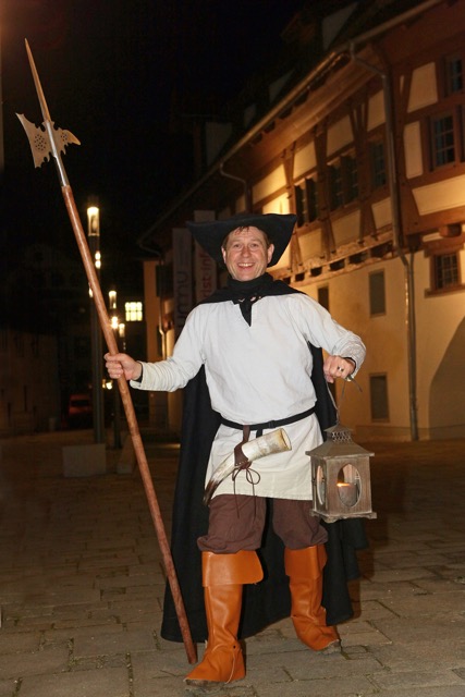 Stadtführung mit Nachtwächter Heribert in Blaubeuren