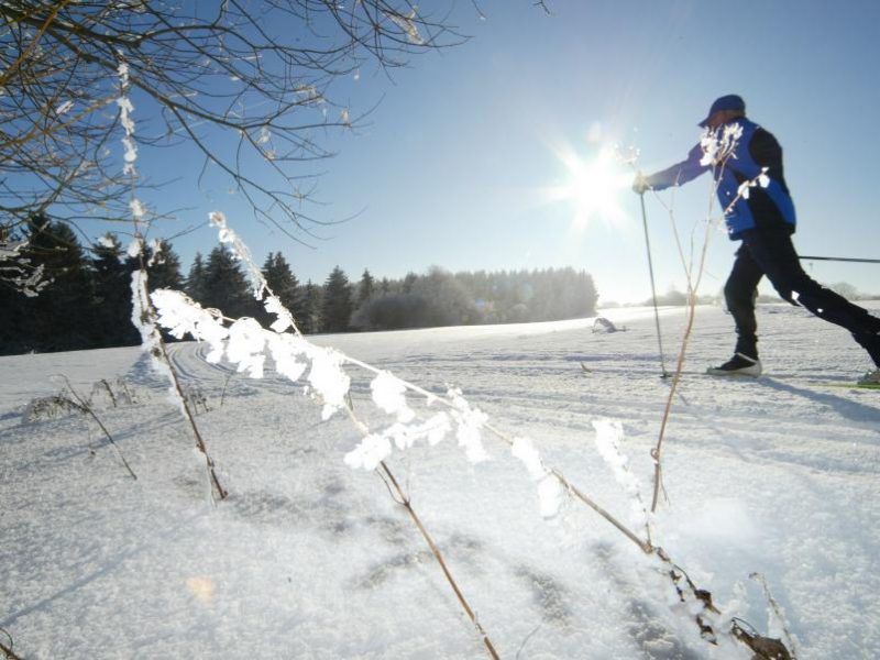 Wintersport auf der Laichinger Alb